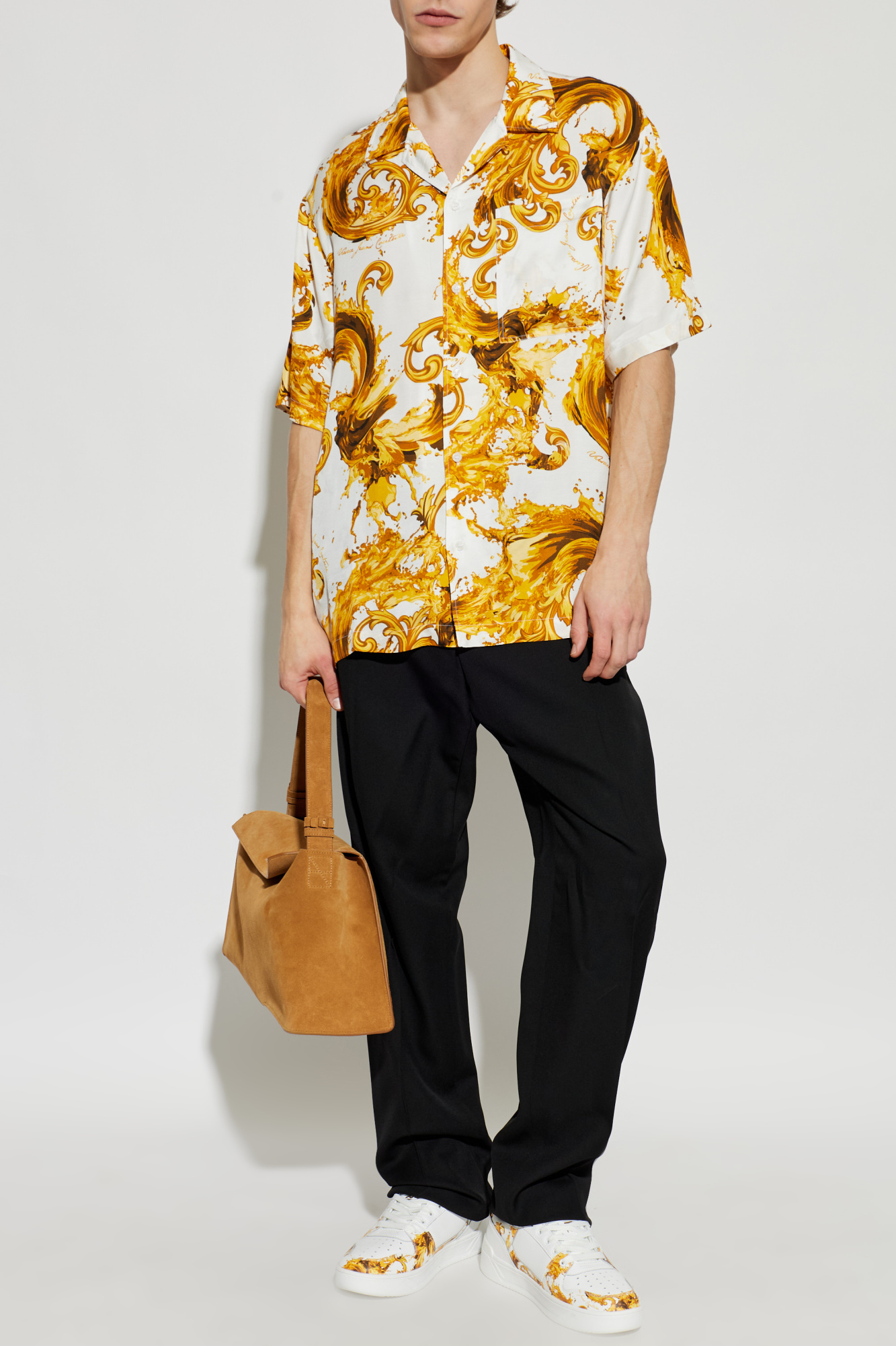 Versace Jeans Couture Shirt with 'barocco' pattern | Men's | Vitkac